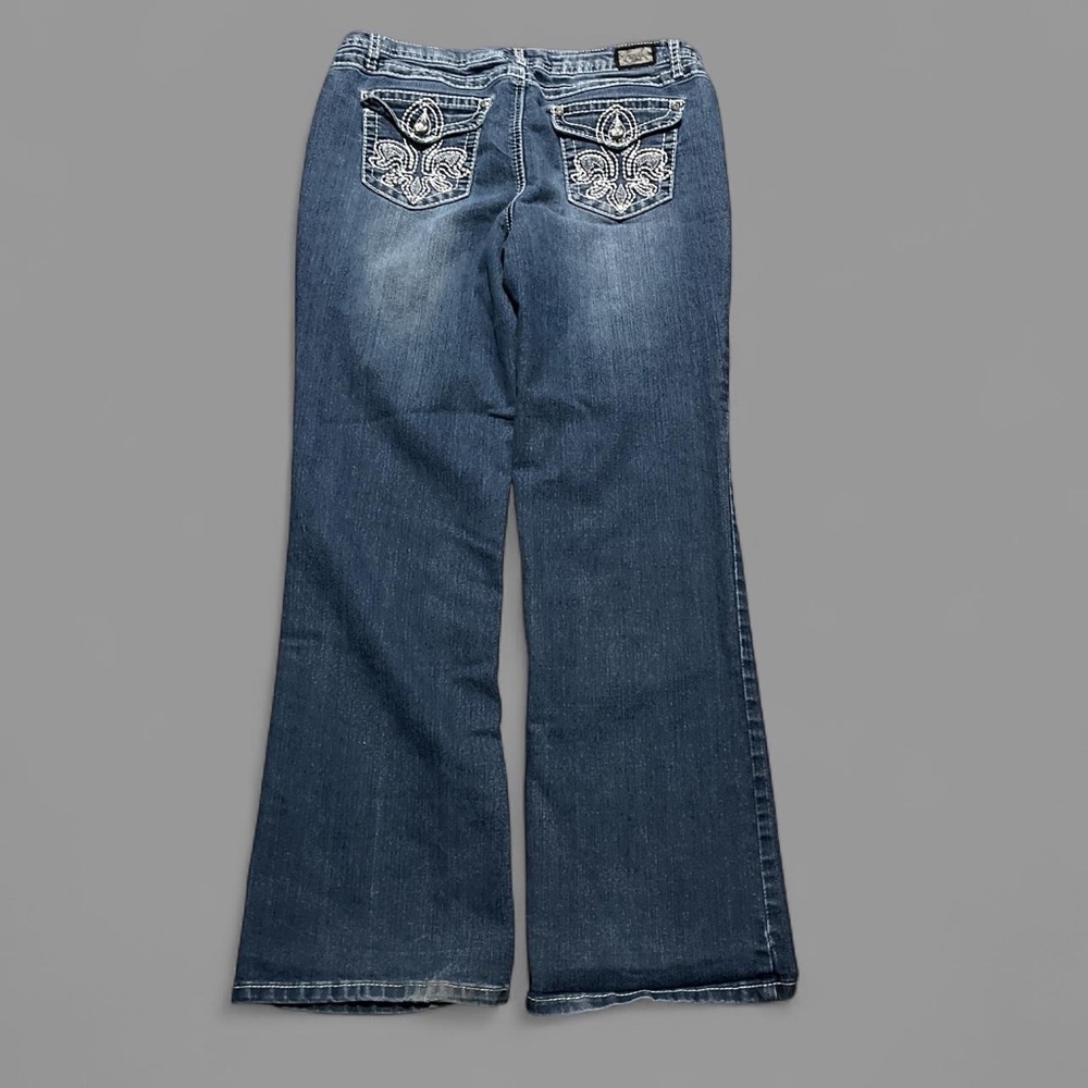 Earl Jean Women's Blue and Navy Jeans